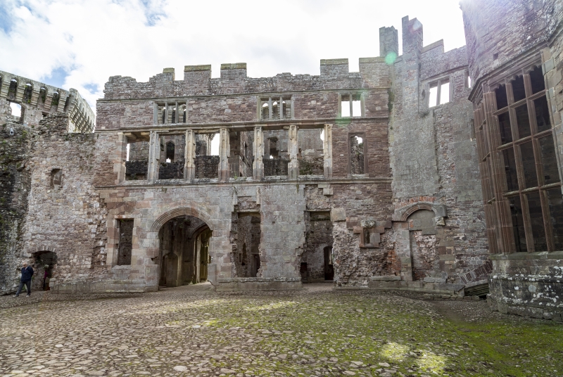 Raglan Castle East Wales Fall 2019